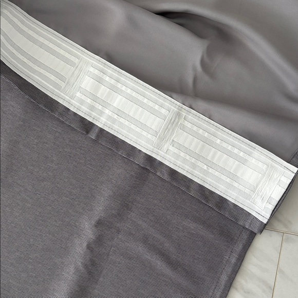 IKEA Gray MARJUN Curtains. Gray- light and dark. 1pair - Picture 6 of 7